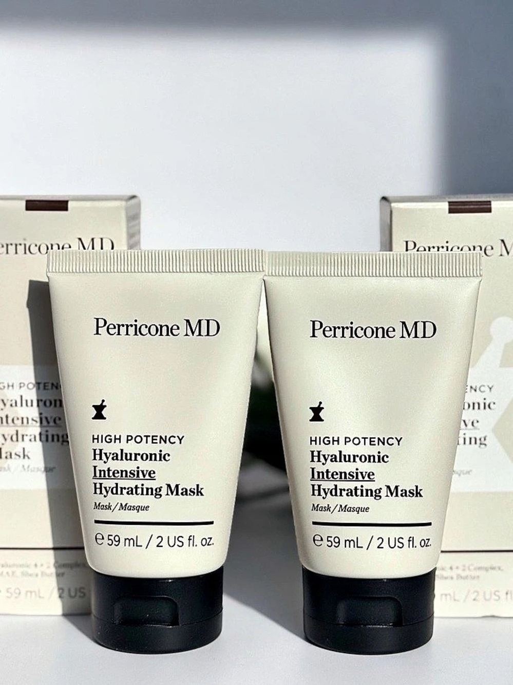 Perricone MD High Potency Hyaluronic Intensive Hydrating Mask 2 oz NEW (Duo)